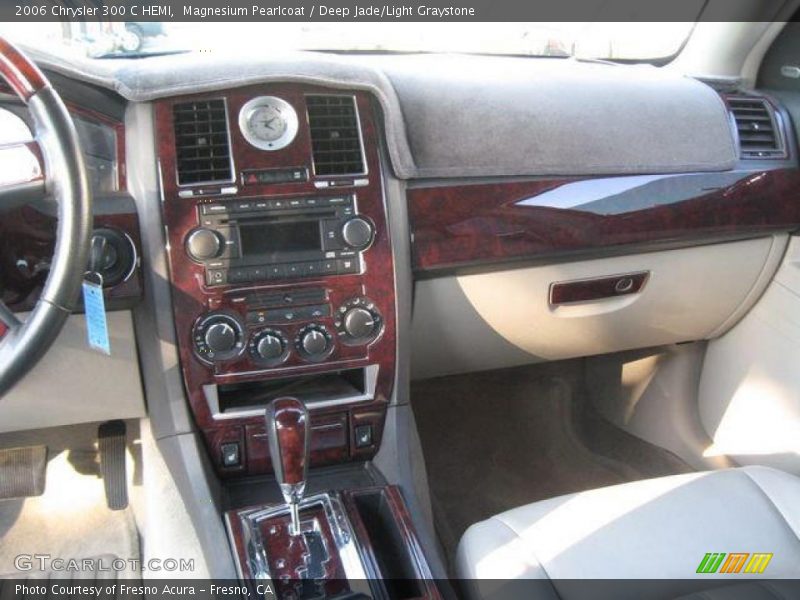 Magnesium Pearlcoat / Deep Jade/Light Graystone 2006 Chrysler 300 C HEMI