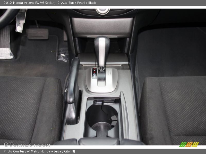 Crystal Black Pearl / Black 2012 Honda Accord EX V6 Sedan