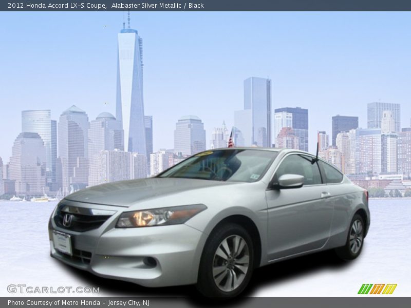 Alabaster Silver Metallic / Black 2012 Honda Accord LX-S Coupe