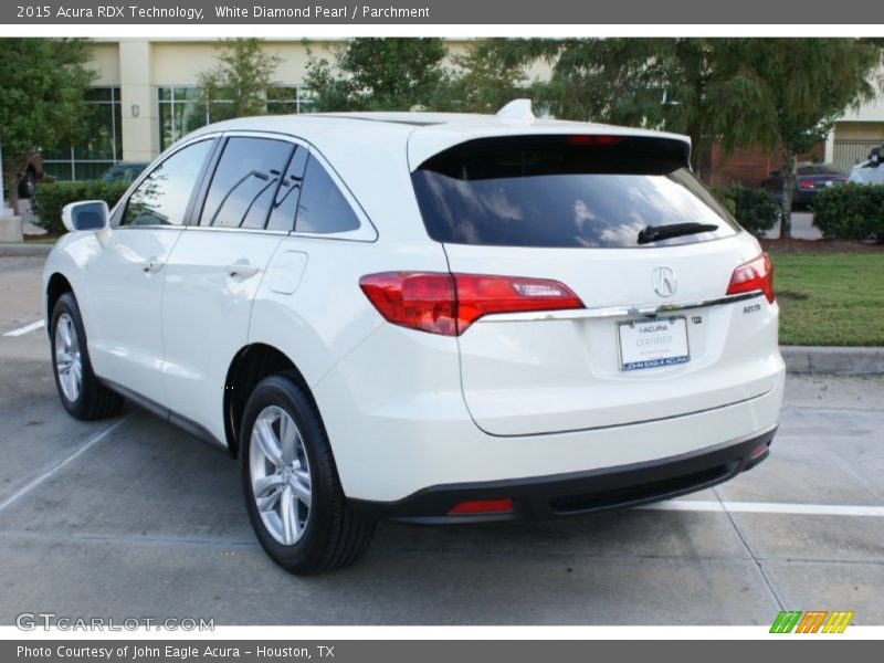 White Diamond Pearl / Parchment 2015 Acura RDX Technology