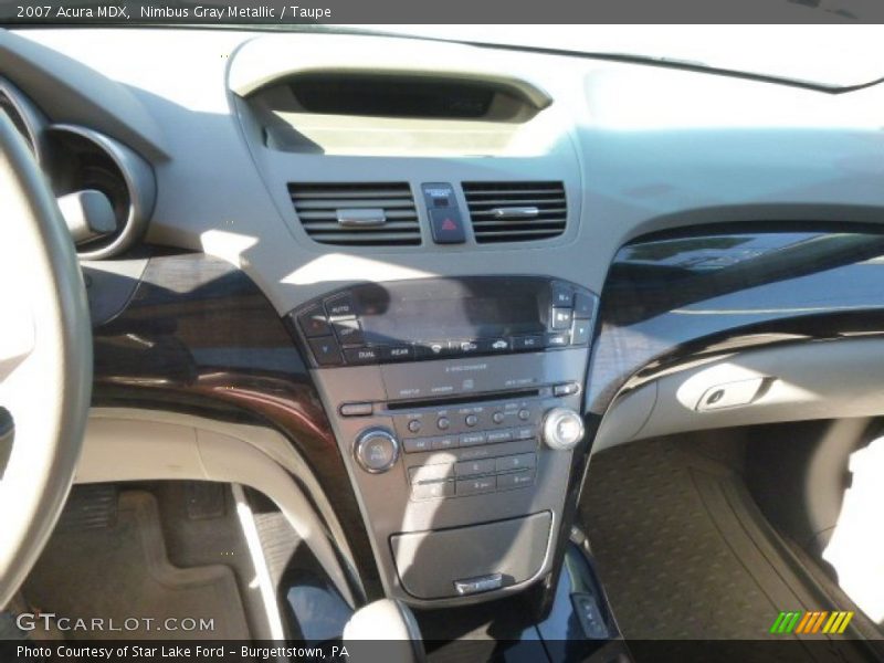 Nimbus Gray Metallic / Taupe 2007 Acura MDX