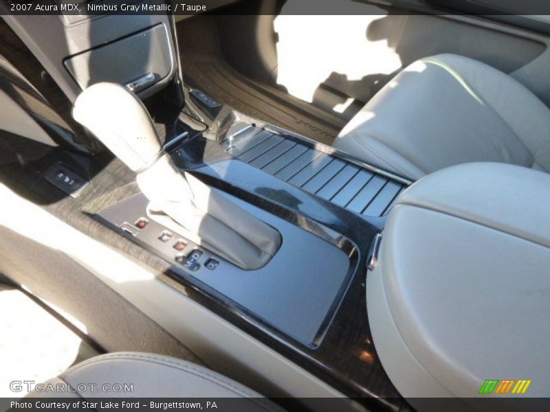 Nimbus Gray Metallic / Taupe 2007 Acura MDX