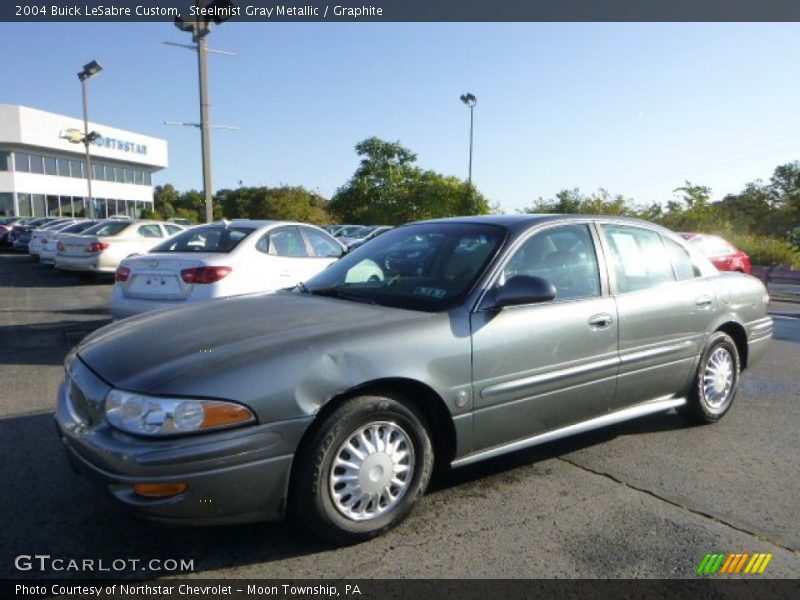 Steelmist Gray Metallic / Graphite 2004 Buick LeSabre Custom