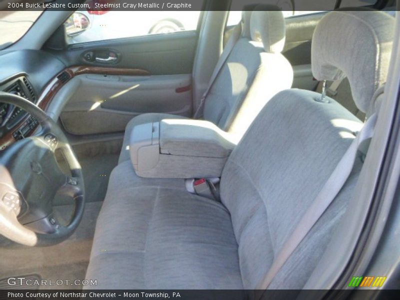 Steelmist Gray Metallic / Graphite 2004 Buick LeSabre Custom