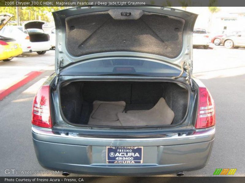Magnesium Pearlcoat / Deep Jade/Light Graystone 2006 Chrysler 300 C HEMI