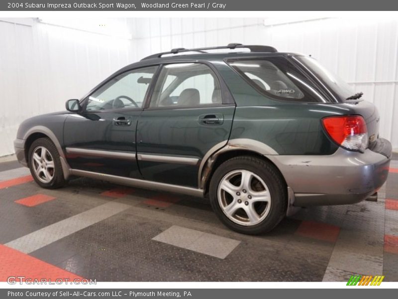 Woodland Green Pearl / Gray 2004 Subaru Impreza Outback Sport Wagon