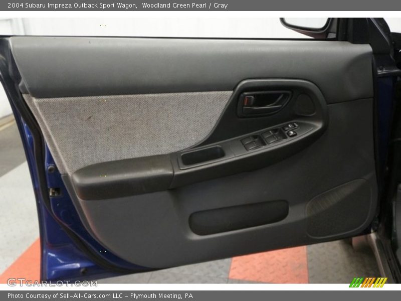Woodland Green Pearl / Gray 2004 Subaru Impreza Outback Sport Wagon