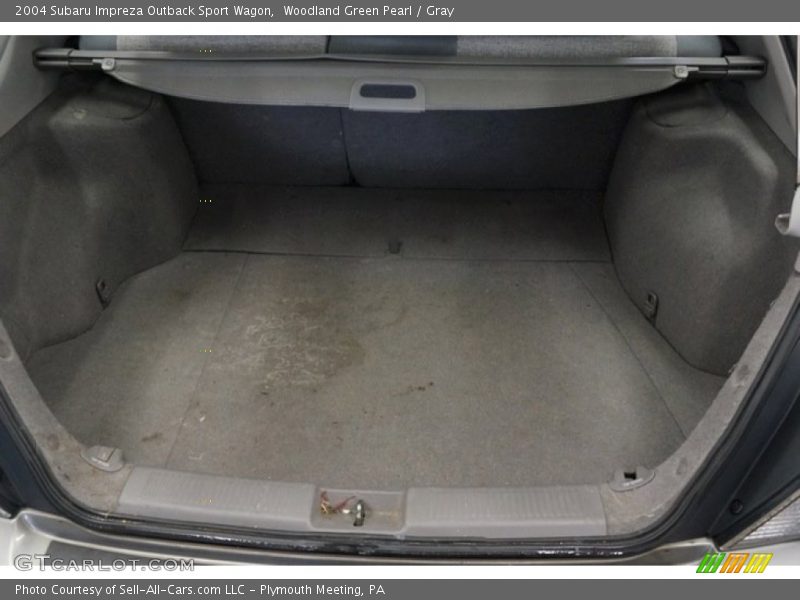 Woodland Green Pearl / Gray 2004 Subaru Impreza Outback Sport Wagon