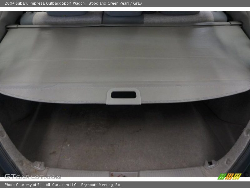 Woodland Green Pearl / Gray 2004 Subaru Impreza Outback Sport Wagon