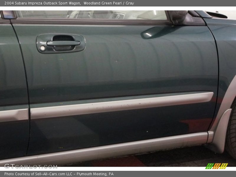 Woodland Green Pearl / Gray 2004 Subaru Impreza Outback Sport Wagon