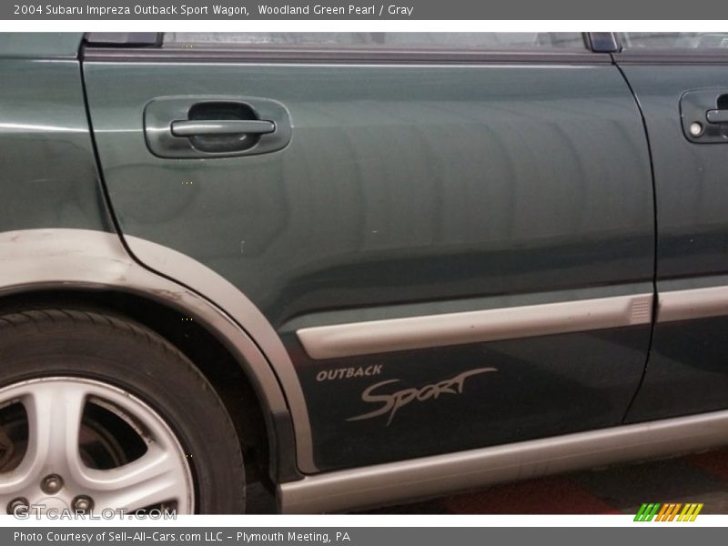 Woodland Green Pearl / Gray 2004 Subaru Impreza Outback Sport Wagon