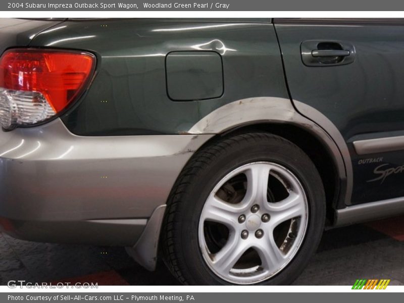 Woodland Green Pearl / Gray 2004 Subaru Impreza Outback Sport Wagon