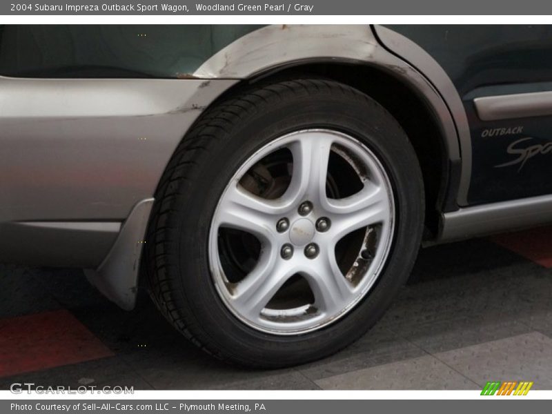 Woodland Green Pearl / Gray 2004 Subaru Impreza Outback Sport Wagon