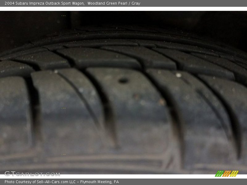 Woodland Green Pearl / Gray 2004 Subaru Impreza Outback Sport Wagon