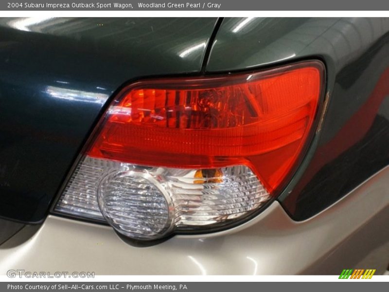 Woodland Green Pearl / Gray 2004 Subaru Impreza Outback Sport Wagon