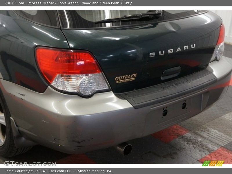 Woodland Green Pearl / Gray 2004 Subaru Impreza Outback Sport Wagon