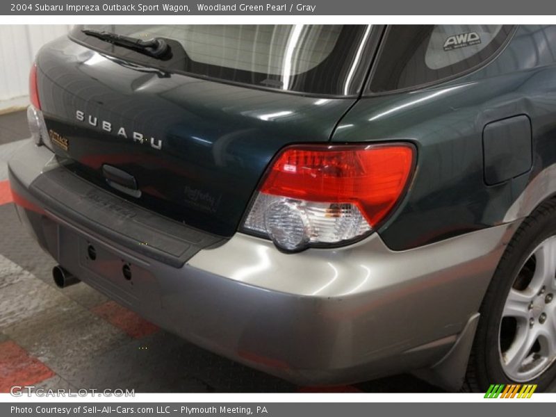 Woodland Green Pearl / Gray 2004 Subaru Impreza Outback Sport Wagon