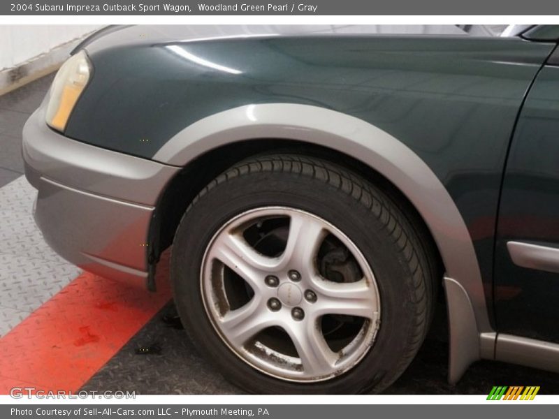 Woodland Green Pearl / Gray 2004 Subaru Impreza Outback Sport Wagon