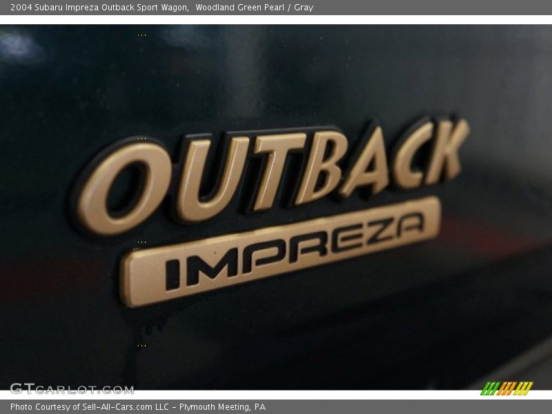 Woodland Green Pearl / Gray 2004 Subaru Impreza Outback Sport Wagon