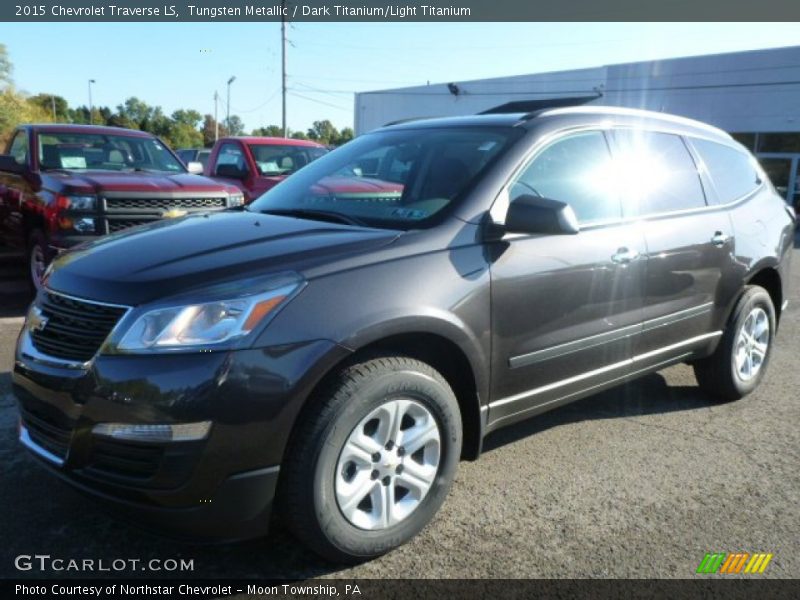 Tungsten Metallic / Dark Titanium/Light Titanium 2015 Chevrolet Traverse LS