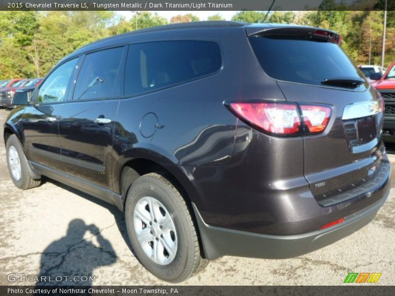 Tungsten Metallic / Dark Titanium/Light Titanium 2015 Chevrolet Traverse LS