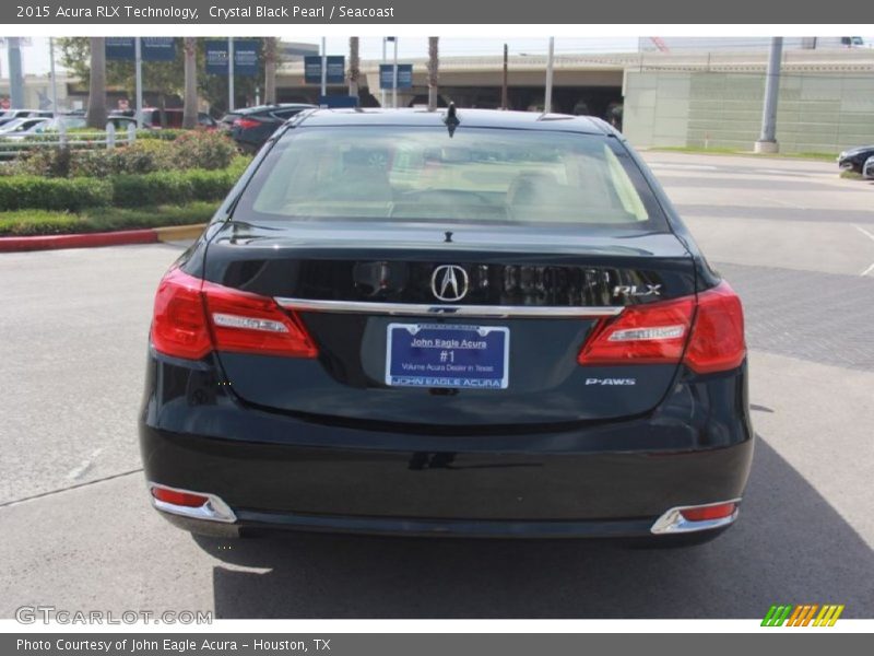 Crystal Black Pearl / Seacoast 2015 Acura RLX Technology