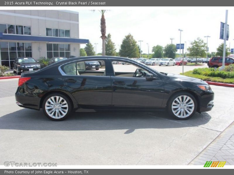 Crystal Black Pearl / Seacoast 2015 Acura RLX Technology