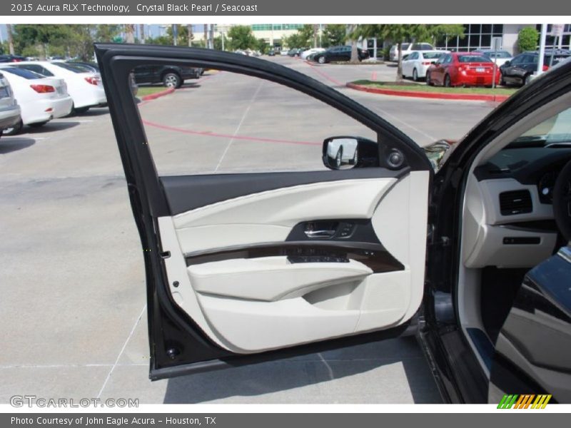 Crystal Black Pearl / Seacoast 2015 Acura RLX Technology