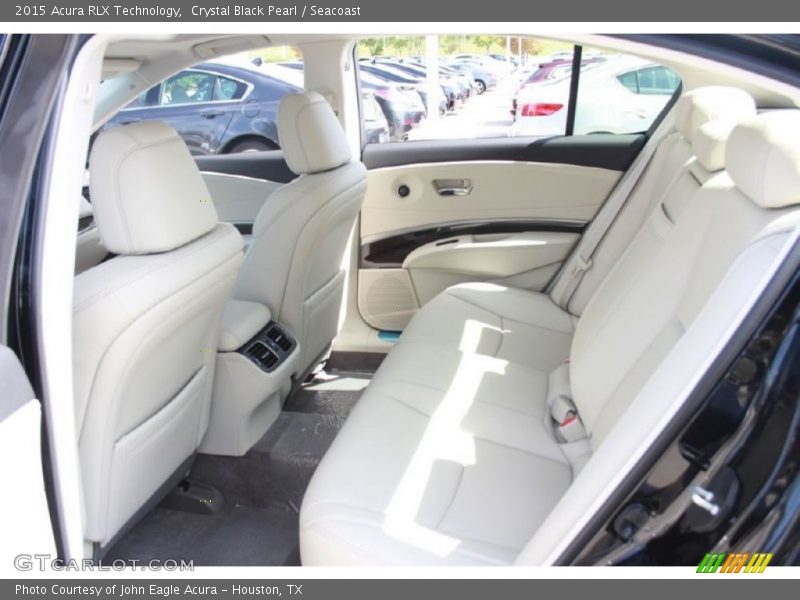 Crystal Black Pearl / Seacoast 2015 Acura RLX Technology