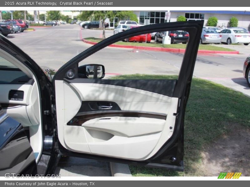 Crystal Black Pearl / Seacoast 2015 Acura RLX Technology