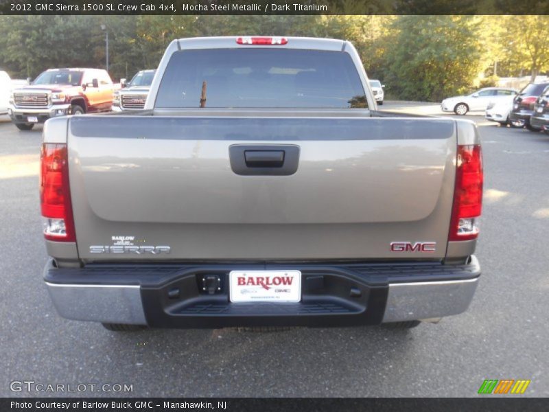 Mocha Steel Metallic / Dark Titanium 2012 GMC Sierra 1500 SL Crew Cab 4x4