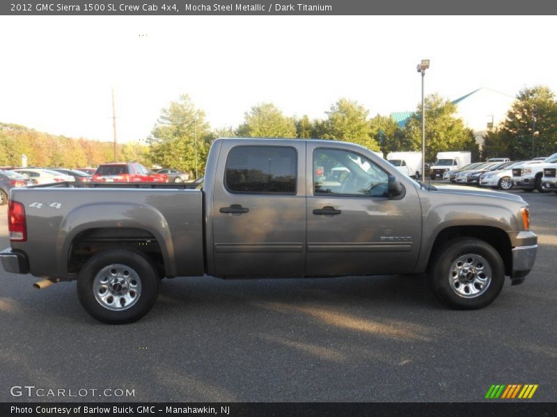 Mocha Steel Metallic / Dark Titanium 2012 GMC Sierra 1500 SL Crew Cab 4x4