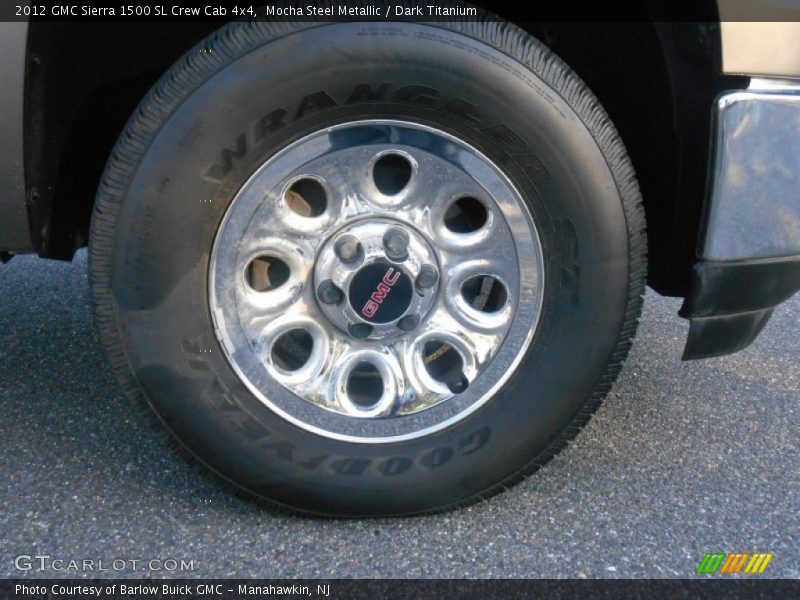 Mocha Steel Metallic / Dark Titanium 2012 GMC Sierra 1500 SL Crew Cab 4x4