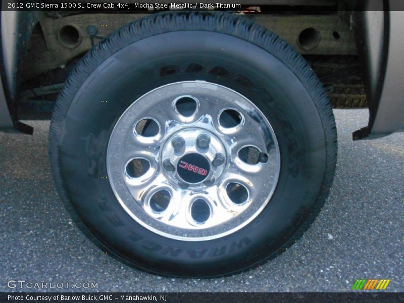 Mocha Steel Metallic / Dark Titanium 2012 GMC Sierra 1500 SL Crew Cab 4x4