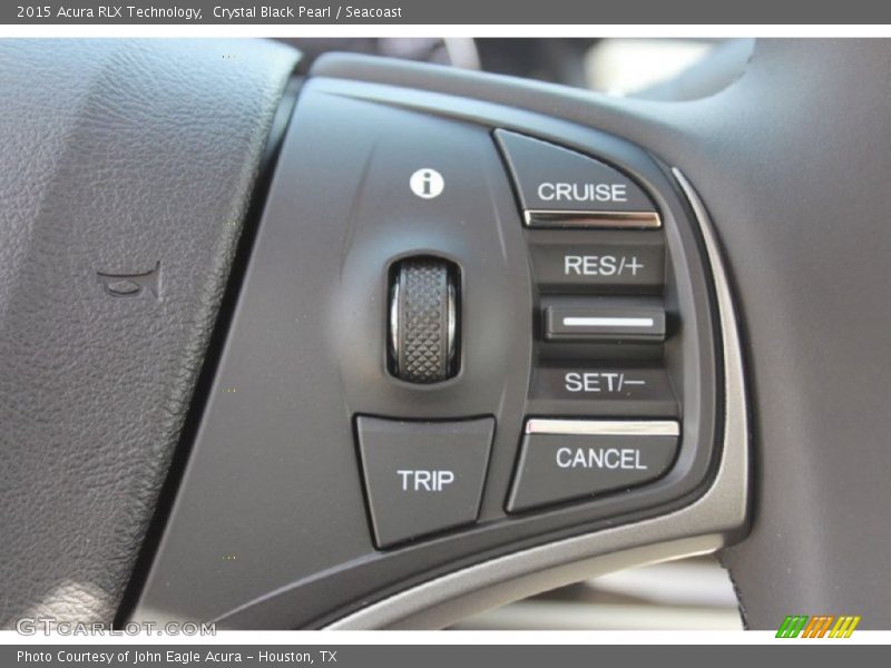 Crystal Black Pearl / Seacoast 2015 Acura RLX Technology