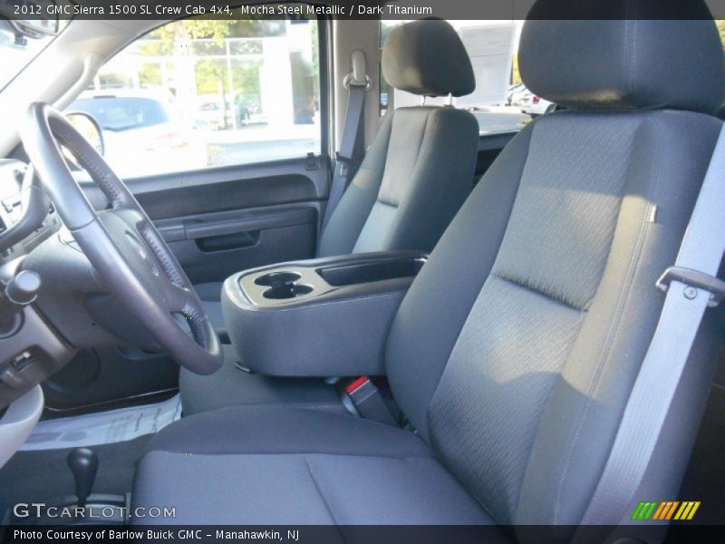 Mocha Steel Metallic / Dark Titanium 2012 GMC Sierra 1500 SL Crew Cab 4x4