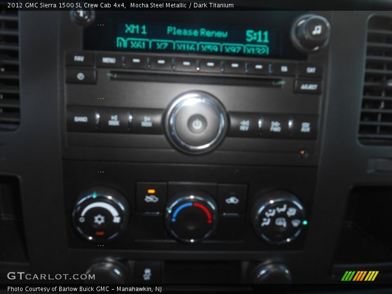 Mocha Steel Metallic / Dark Titanium 2012 GMC Sierra 1500 SL Crew Cab 4x4