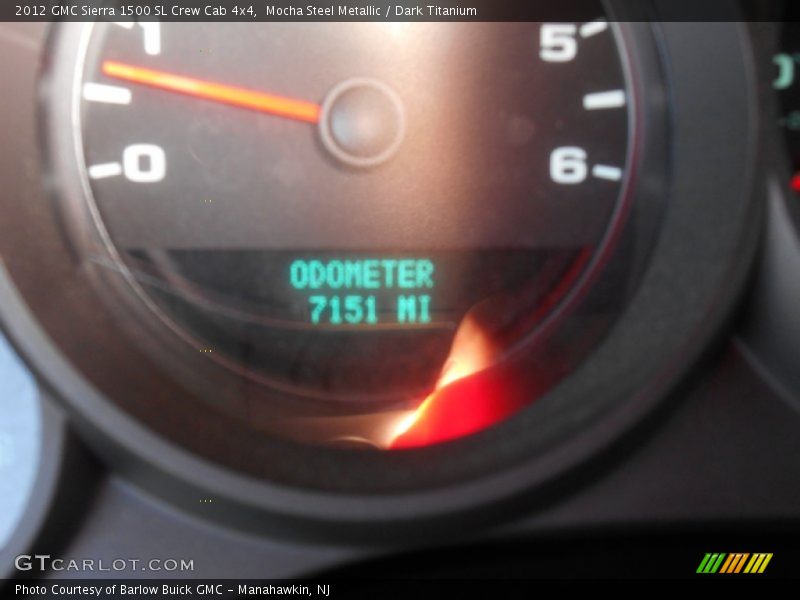 Mocha Steel Metallic / Dark Titanium 2012 GMC Sierra 1500 SL Crew Cab 4x4