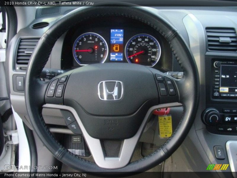 Taffeta White / Gray 2010 Honda CR-V EX-L AWD