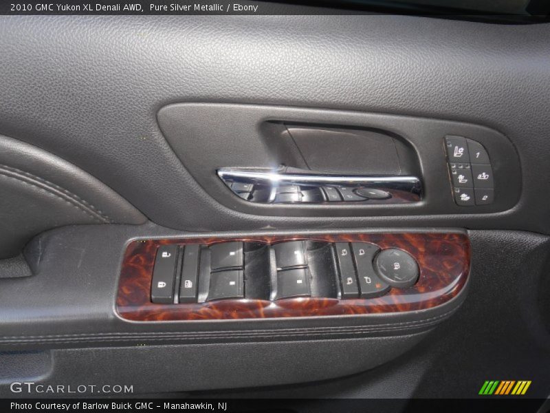 Pure Silver Metallic / Ebony 2010 GMC Yukon XL Denali AWD