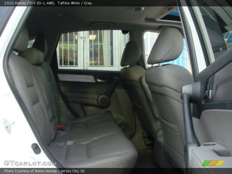 Taffeta White / Gray 2010 Honda CR-V EX-L AWD