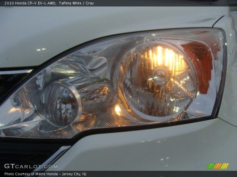 Taffeta White / Gray 2010 Honda CR-V EX-L AWD
