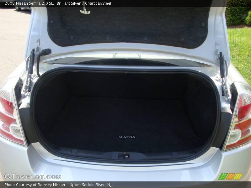 Brilliant Silver / Charcoal/Steel 2008 Nissan Sentra 2.0 SL