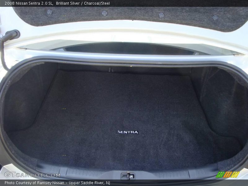 Brilliant Silver / Charcoal/Steel 2008 Nissan Sentra 2.0 SL