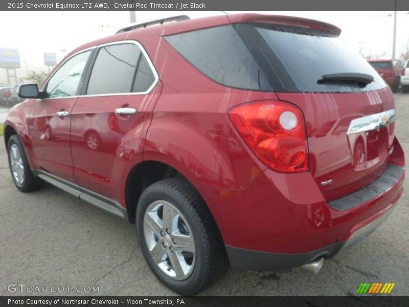 Crystal Red Tintcoat / Jet Black 2015 Chevrolet Equinox LTZ AWD