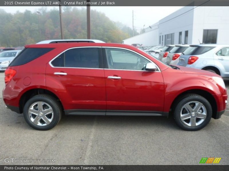 Crystal Red Tintcoat / Jet Black 2015 Chevrolet Equinox LTZ AWD