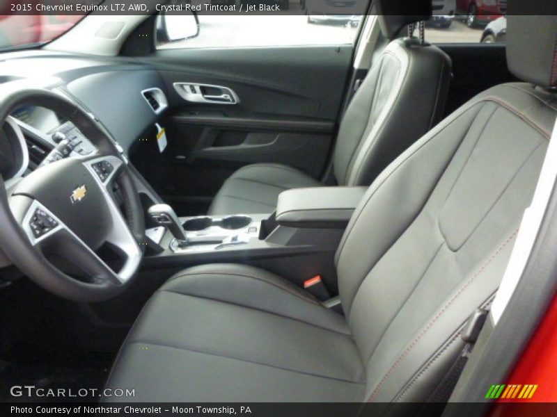 Crystal Red Tintcoat / Jet Black 2015 Chevrolet Equinox LTZ AWD