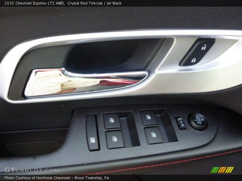 Crystal Red Tintcoat / Jet Black 2015 Chevrolet Equinox LTZ AWD