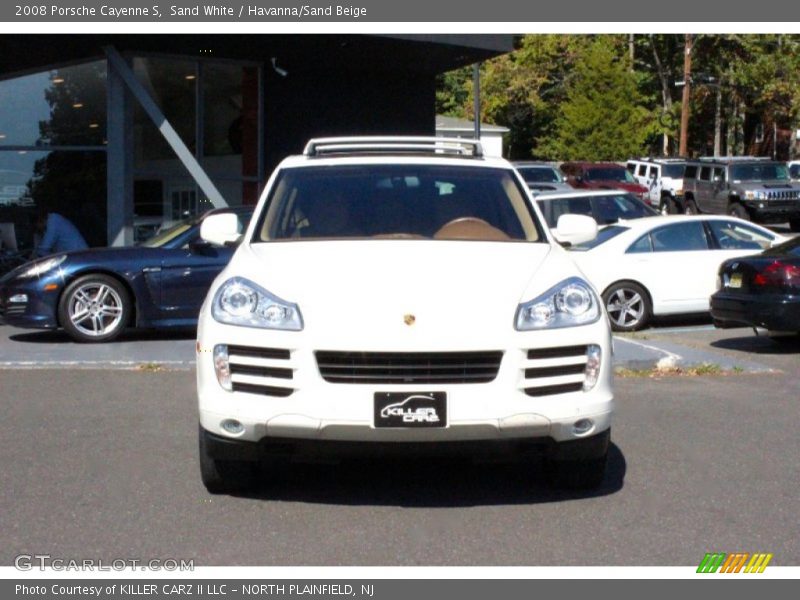 Sand White / Havanna/Sand Beige 2008 Porsche Cayenne S