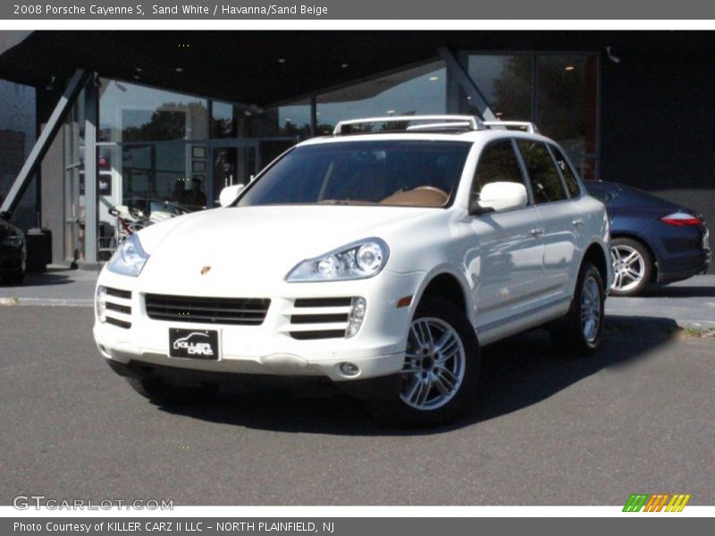 Sand White / Havanna/Sand Beige 2008 Porsche Cayenne S